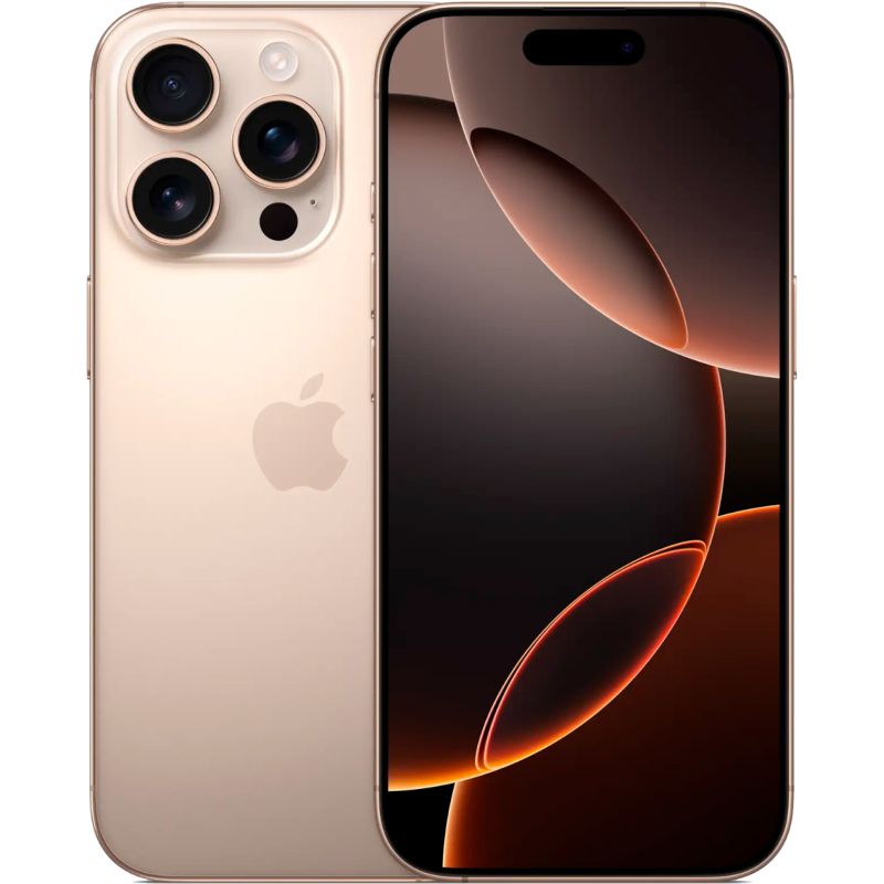 Смартфон Apple iPhone 16 Pro Max SIM 512 ГБ, Desert Titanium