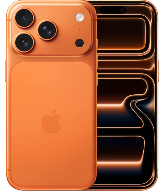 Смартфон Apple iPhone 17 Pro Max eSim+eSim 512 ГБ, Cosmic Orange