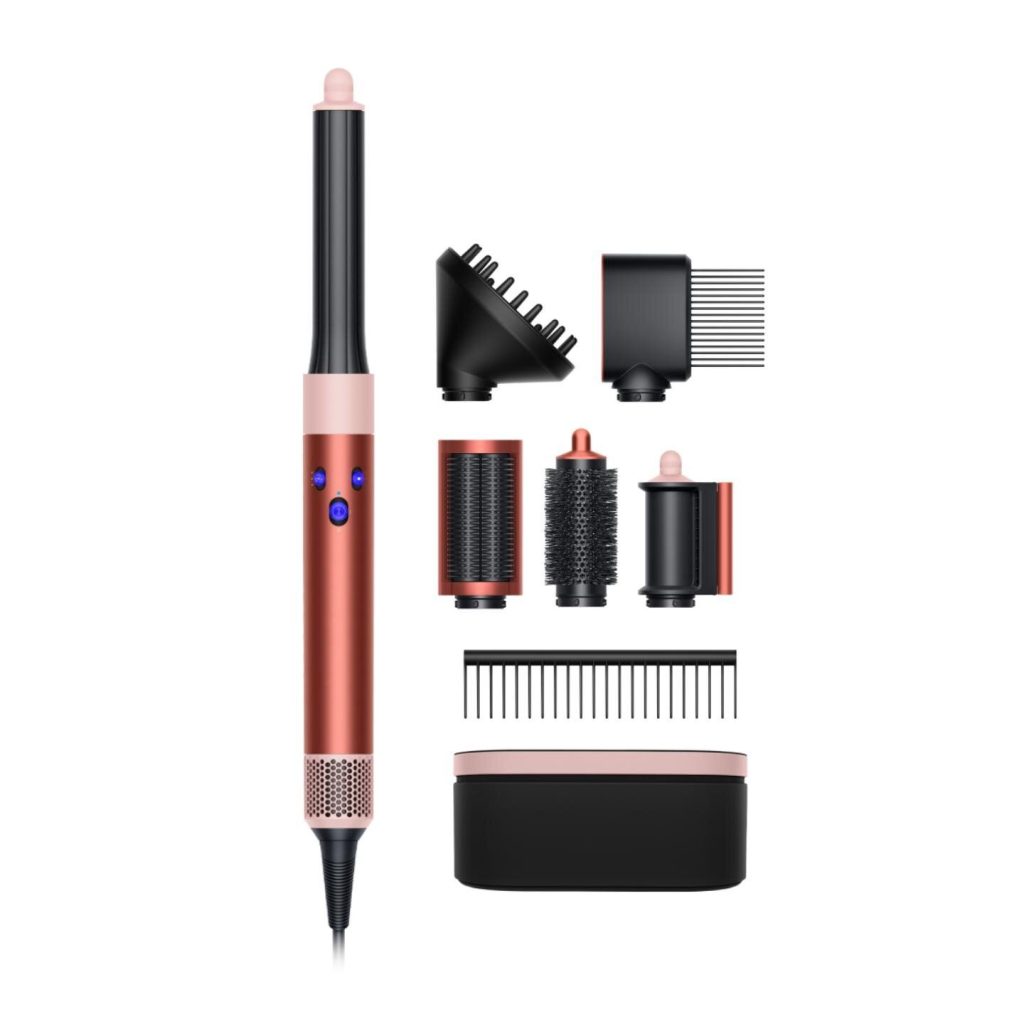 Стайлер для волос Dyson Airwrap Complete Long Diffuse HS05, Strawberry Bronze/Blush Pink (с насадкой-диффузором)