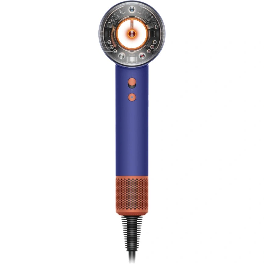 Фен Dyson Supersonic Hair Dryer HD16 Nural, Vinca Blue/Topaz с кейсом