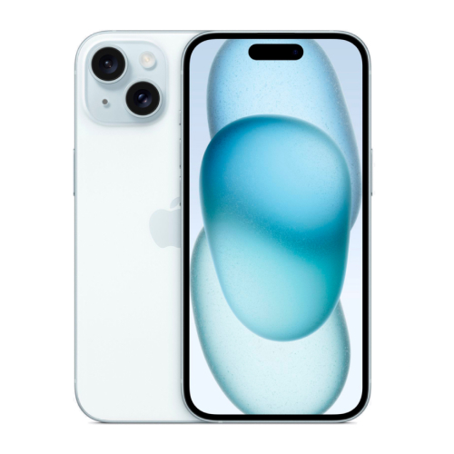 Смартфон Apple iPhone 15 SIM 128 ГБ, синий