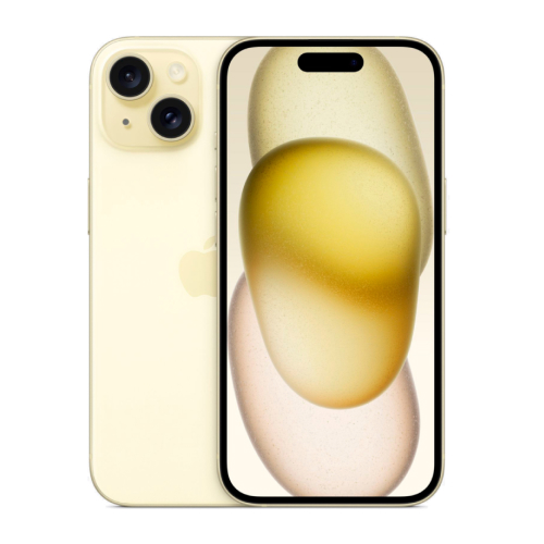 Смартфон Apple iPhone 15 Plus SIM 128 ГБ, желтый