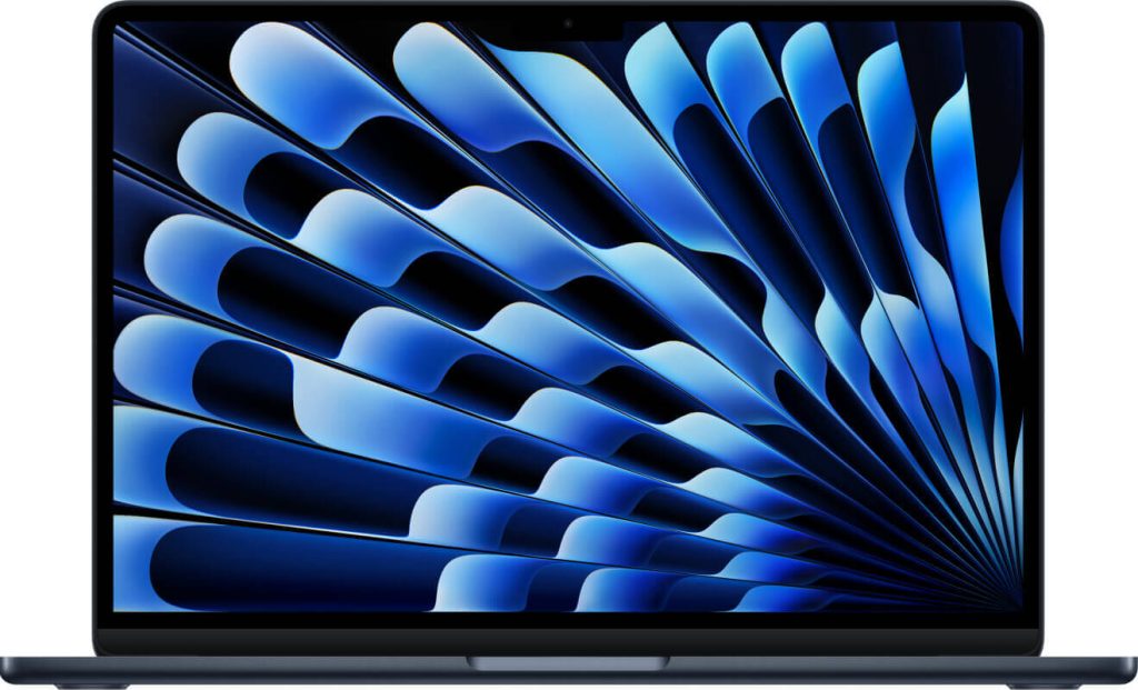Apple MacBook Air 15″ (M4, 10C CPU/10C GPU, 2025), 24 ГБ, 512 ГБ SSD, Midnight